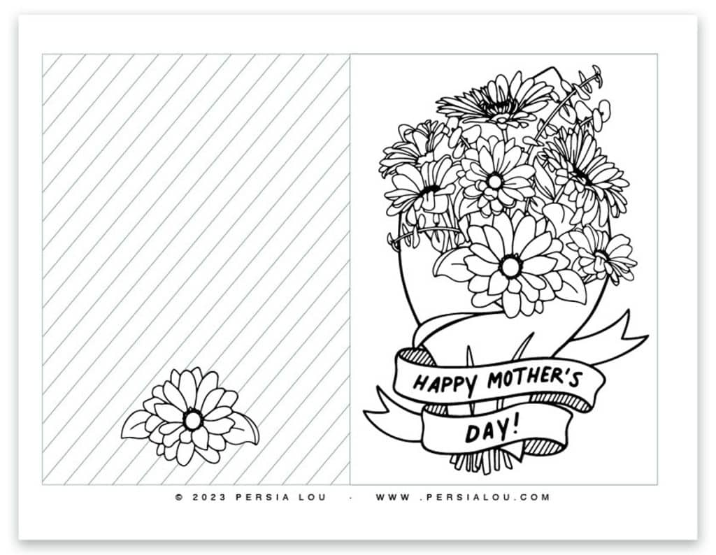 Free Printable Mother&amp;#039;S Day Cards To Color throughout Free Printable Mothers Day Cards