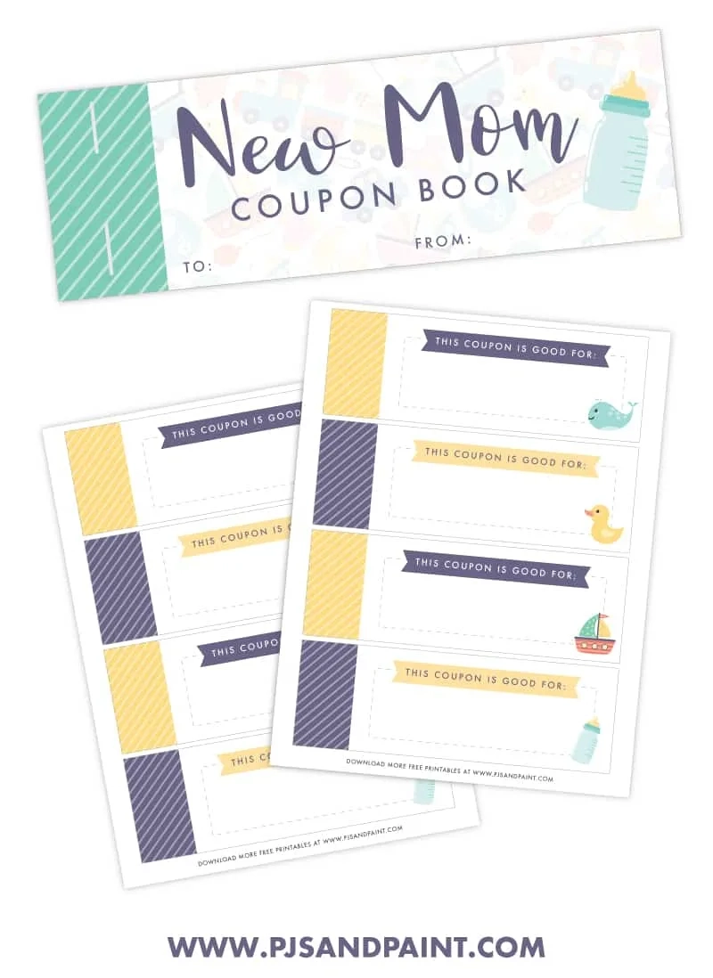 Free Printable New Mom Coupon Book - Printable Baby Shower Gift regarding Free Printable Coupons for Baby Diapers