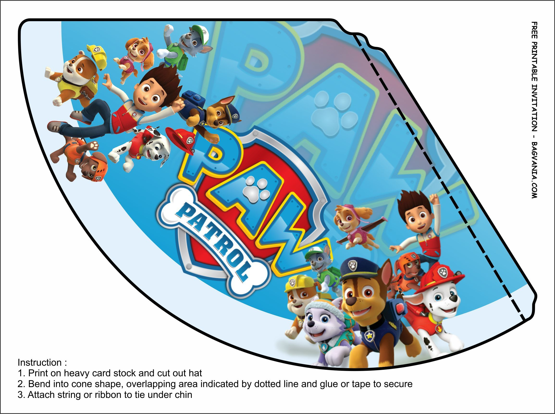 Free Printable Paw Patrol Birthday Party Kits Templates | Paw pertaining to Free Paw Patrol Birthday Printables