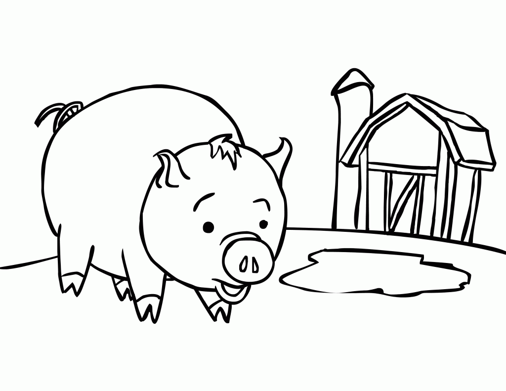 Free Printable Pig Coloring Pages For Kids | Animal Coloring Pages throughout Pig Coloring Sheets Free Printable