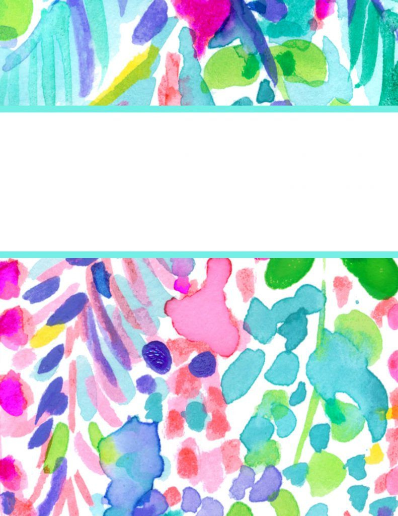 Free Printable Preppy Lilly Pulitzer Binder Covers - Eva Darling throughout Free Printable Binder Covers Lilly Pulitzer