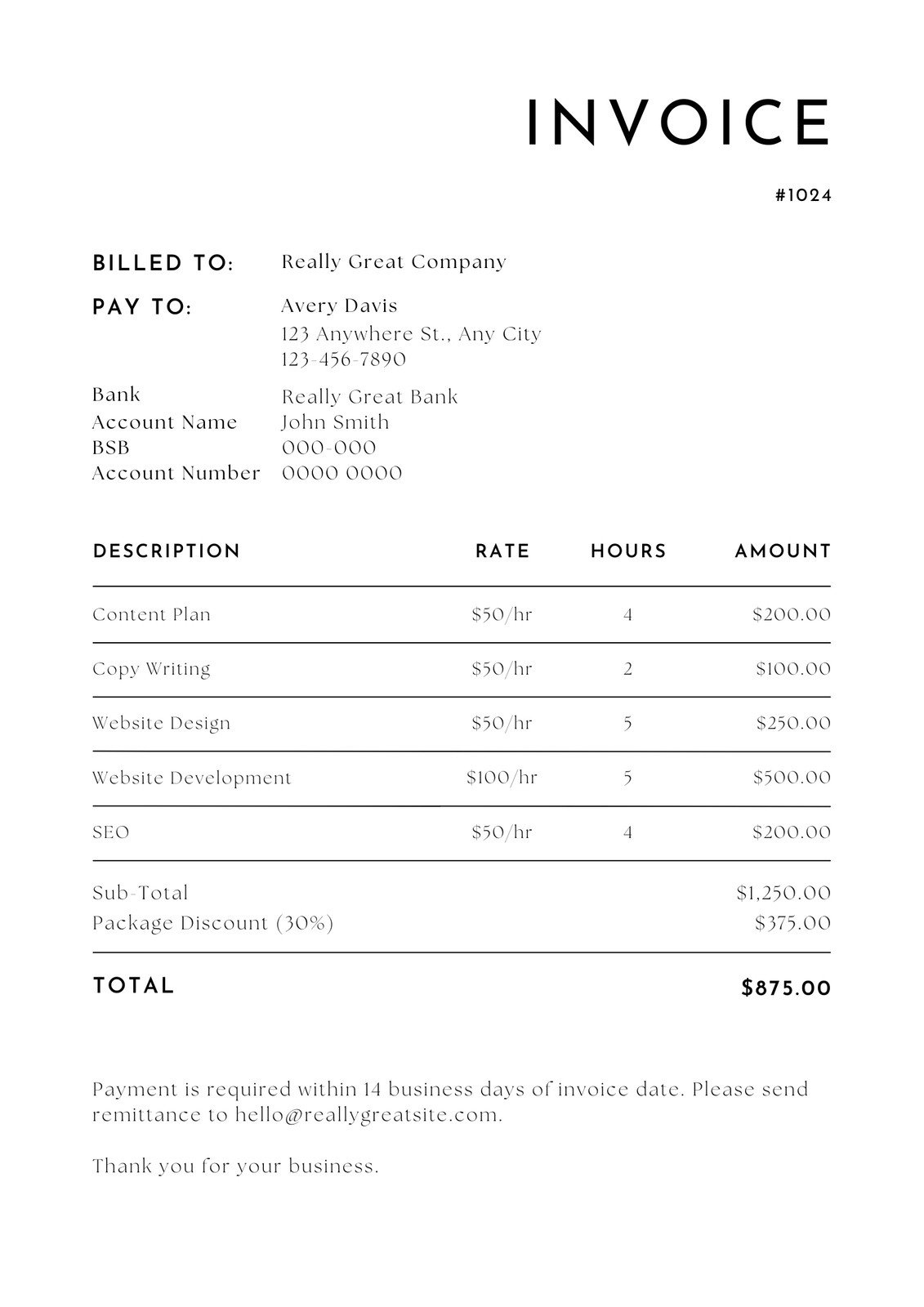 Free, Printable, Professional Invoice Templates To Customize | Canva with regard to Free Printable Invoice Templates