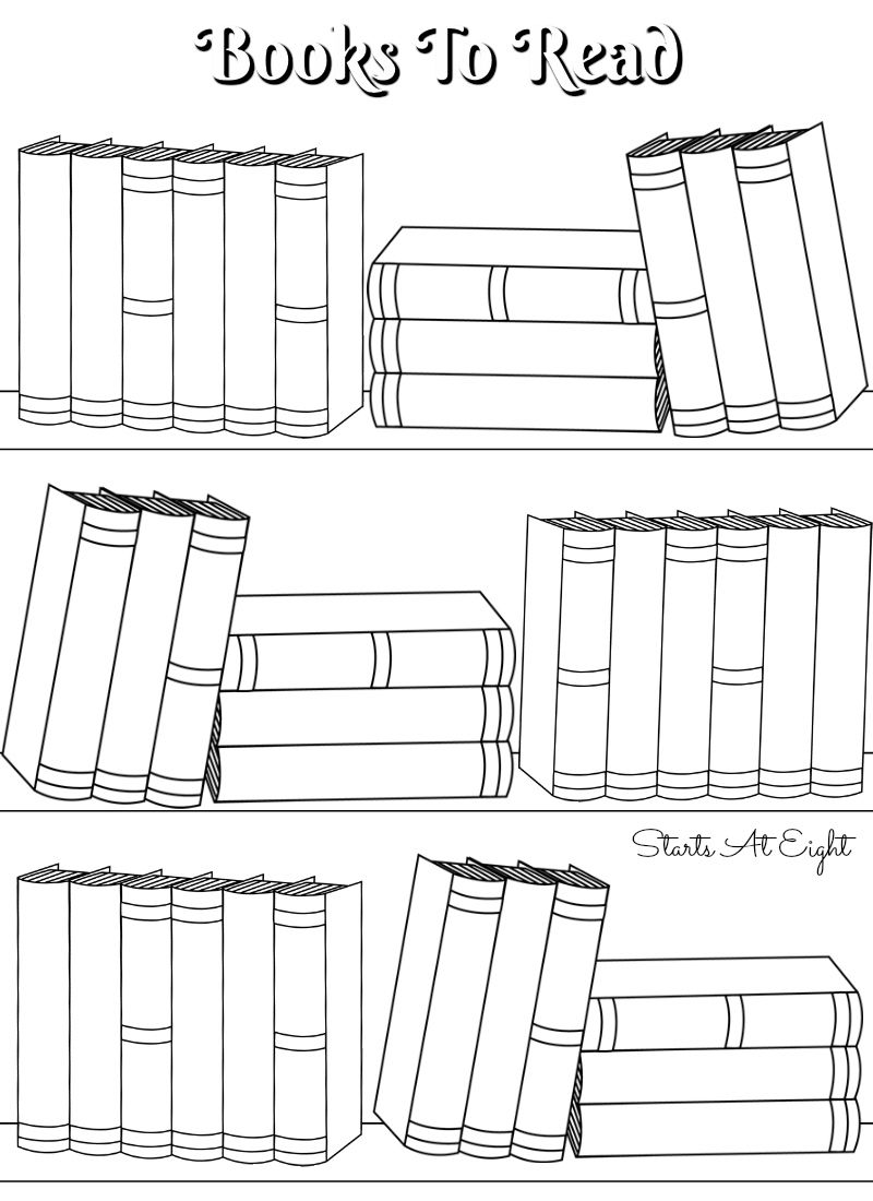 Free Printable Reading Logs ~ Full Sized Or Adjustable For Your throughout Free Printable Books