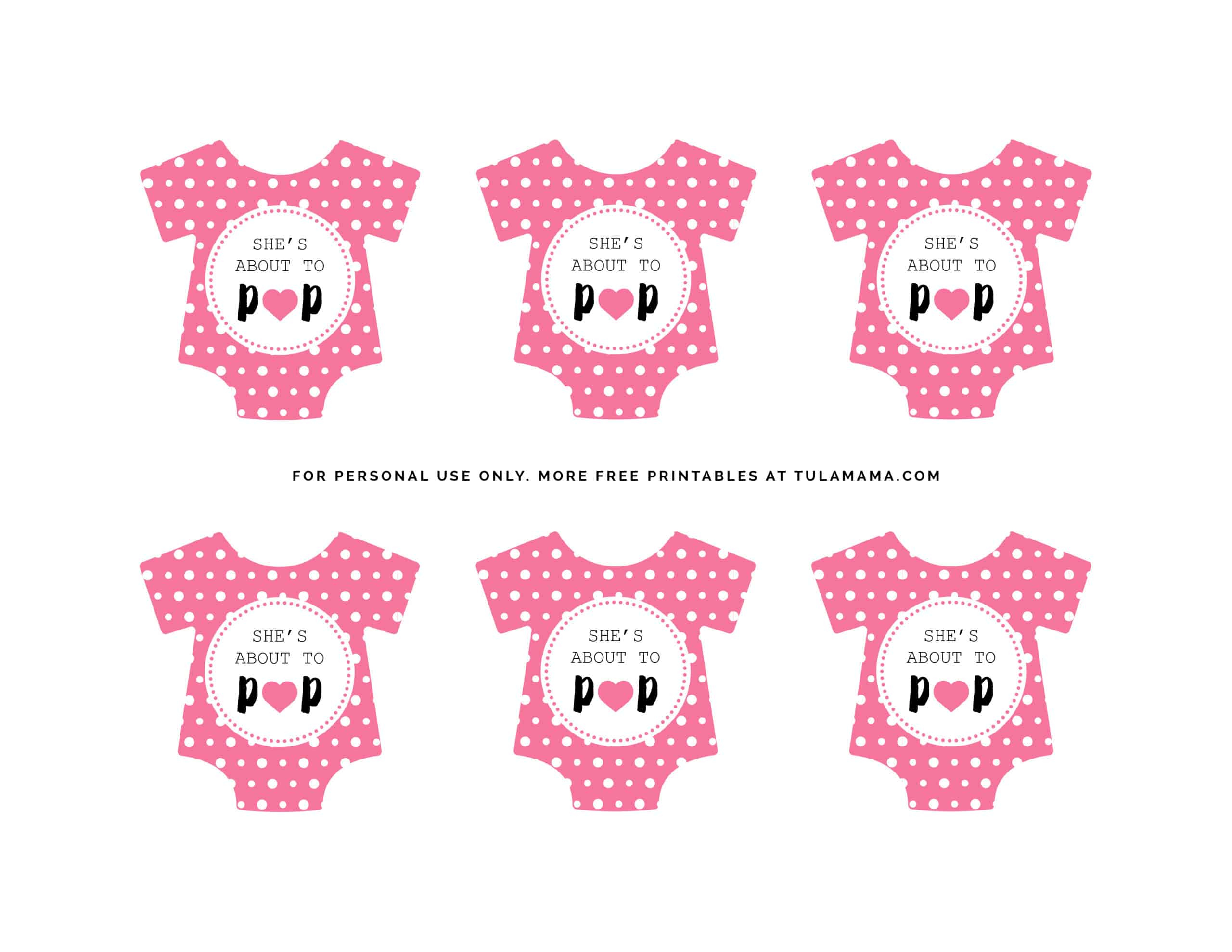 Free Printable &amp;quot;Ready To Pop Baby Shower&amp;quot; Printables - Tulamama pertaining to Free Printable Ready To Pop Popcorn Labels