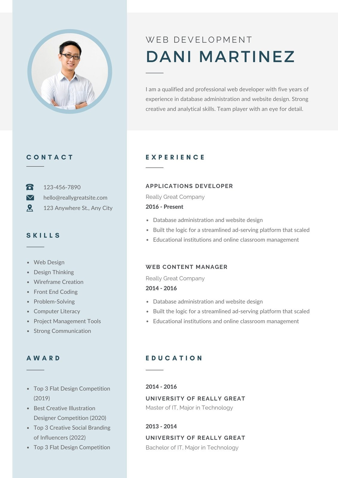 Free Printable Resume Templates You Can Customize | Canva with regard to Free Online Printable Resume Forms