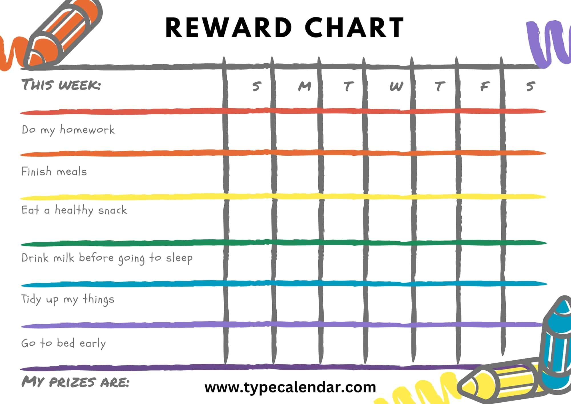 Free Printable Reward Chart Templates [Word, Pdf] Teachers inside Free Printable Incentive Charts For Teachers