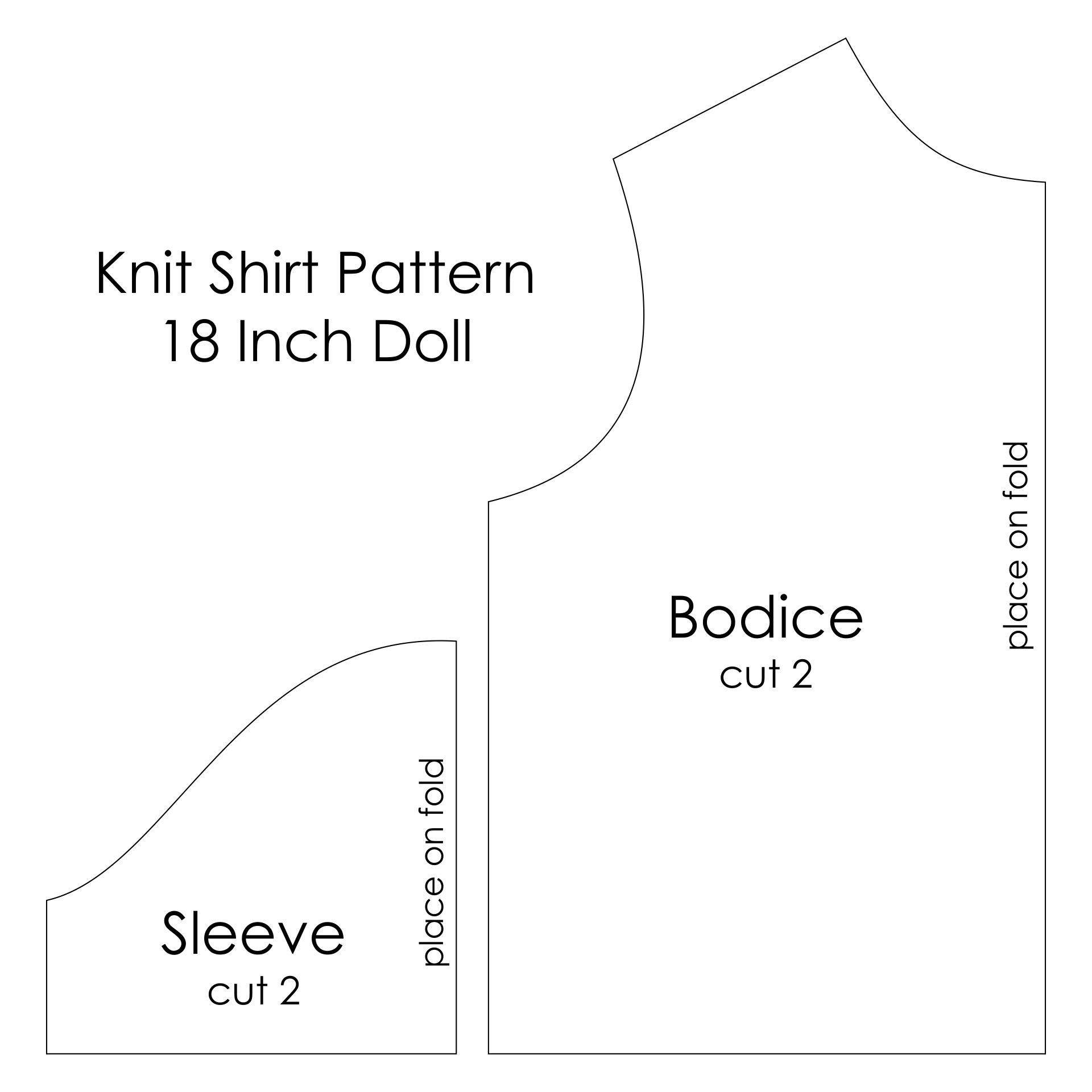 Free Printable Sewing Patterns For 18 Inch Doll Clothes | Doll with Free Printable Sewing Patterns For 18 Inch Doll Clothes