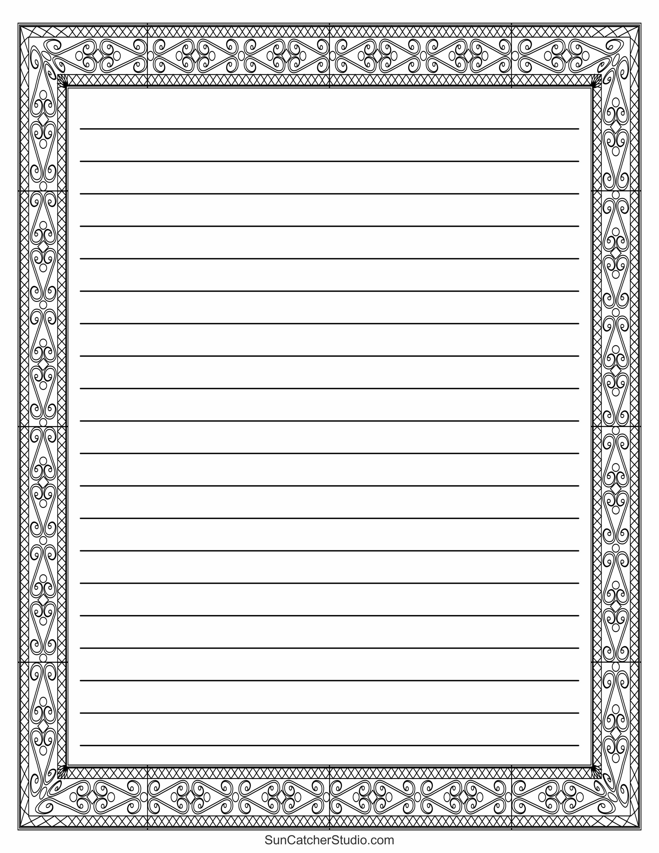 Free Printable Stationery And Lined Letter Writing Paper – Diy with regard to Free Printable Lined Writing Paper