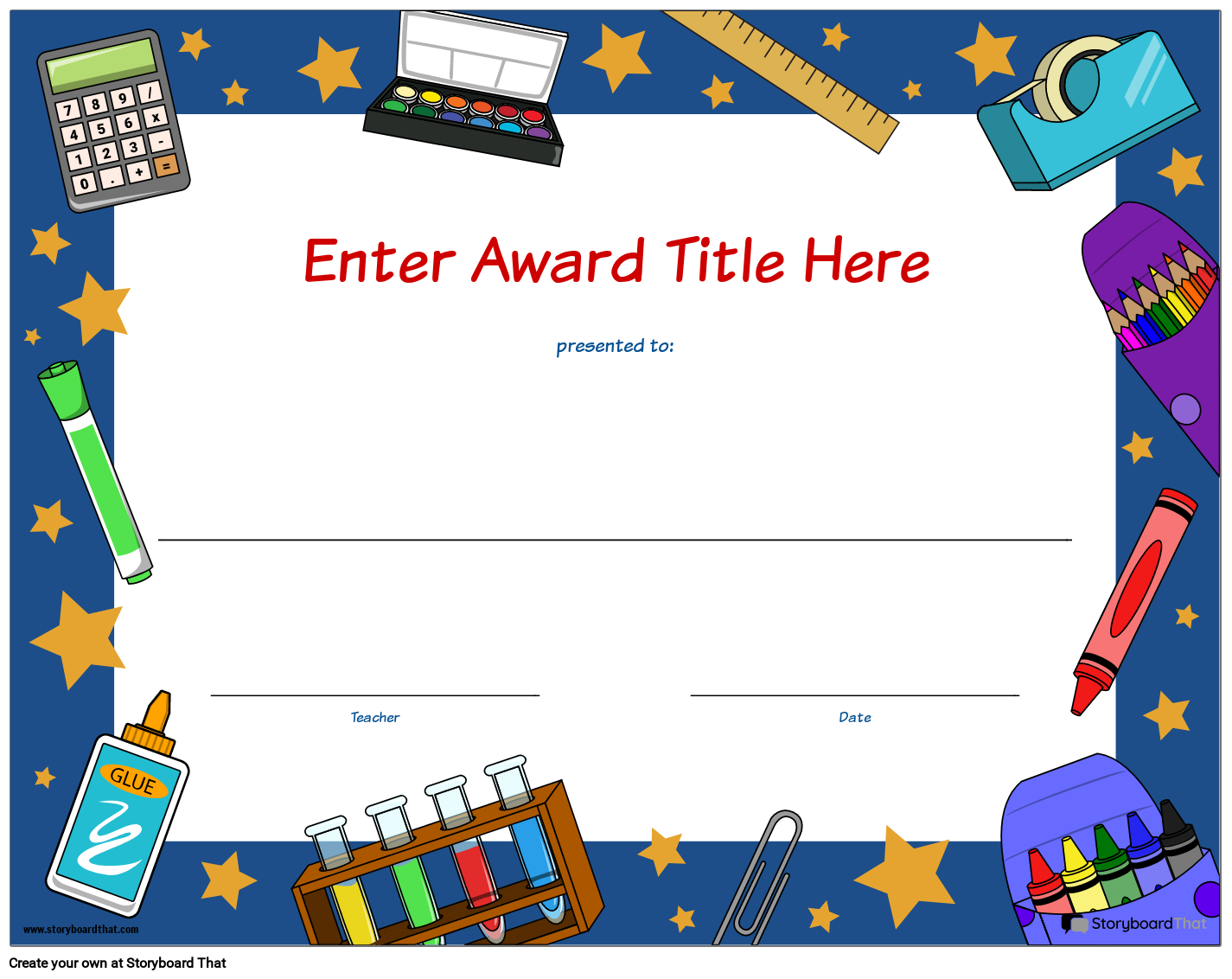 Free Printable Student Certificate And Award Templates intended for Free Printable Certificates for Students