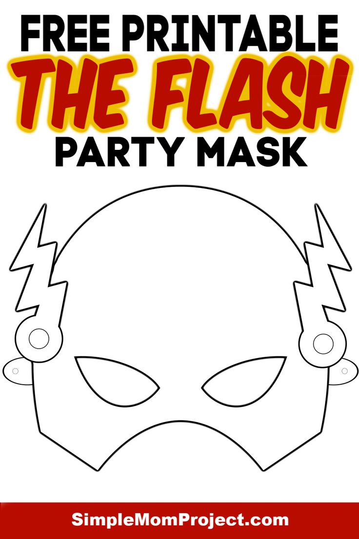 Free Printable Superhero Face Masks For Kids | Mask For Kids, Face in Free Printable Face Masks