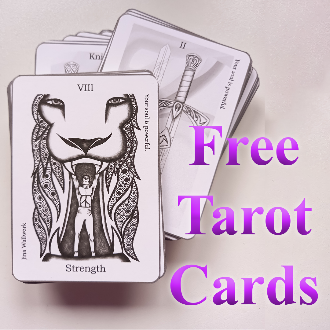 Free Printable Tarot Cards • Jina Wallwork within Printable Tarot Cards Free