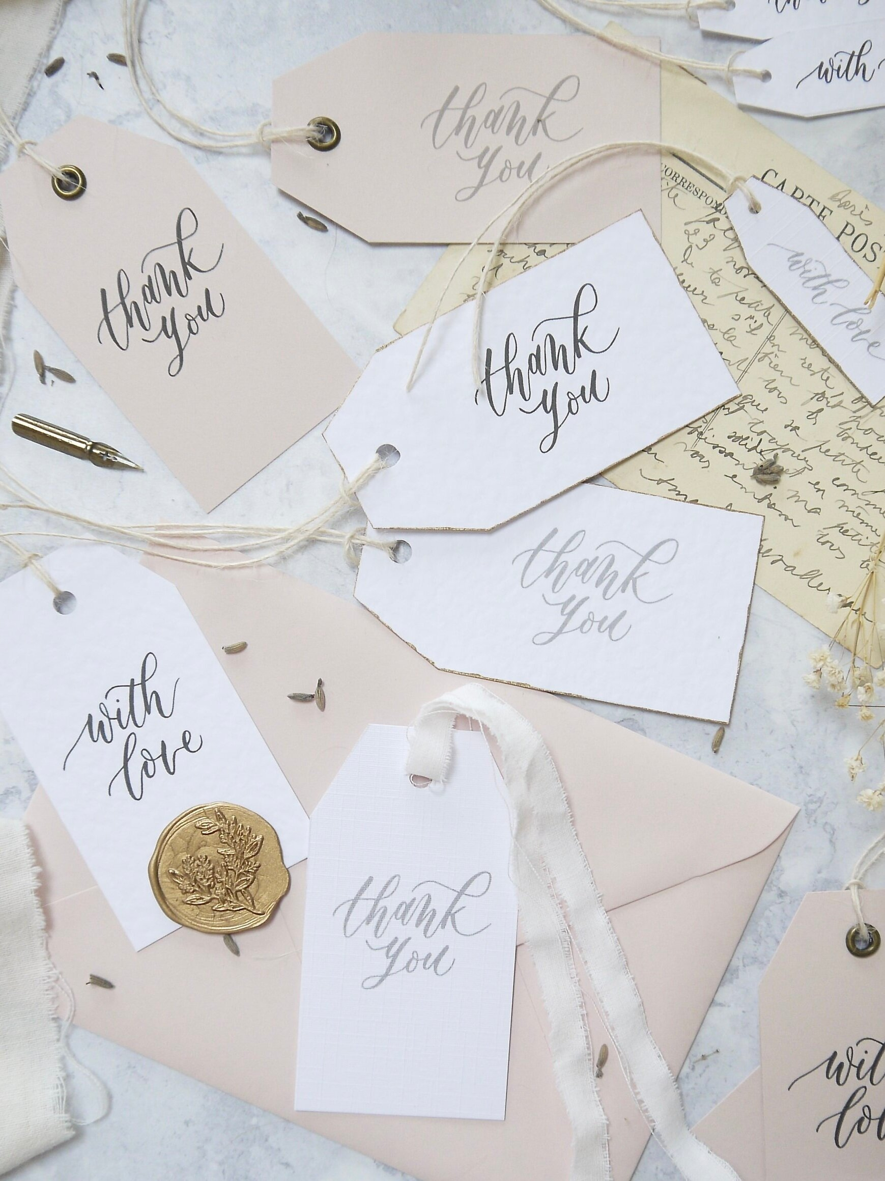 Free Printable Thank You Tags — Mirabelle Makery throughout Free Printable Wedding Thank You Tags