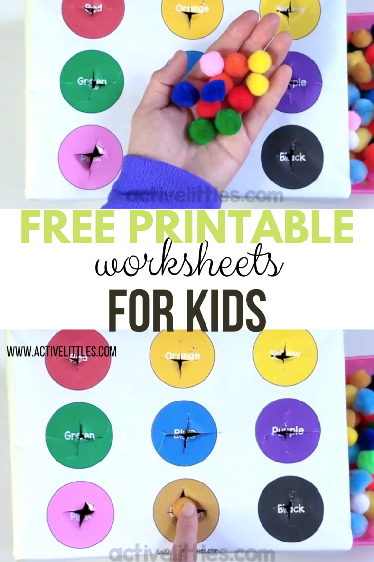 Free Printable Toddler Worksheets - Active Littles | Free within Toddler Learning Activities Printable Free