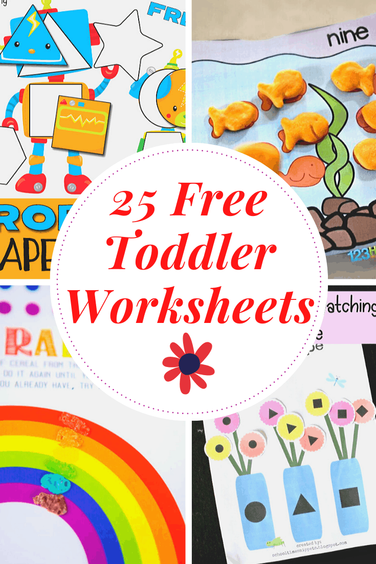 Free Printable Toddler Worksheets pertaining to Toddler Learning Activities Printable Free