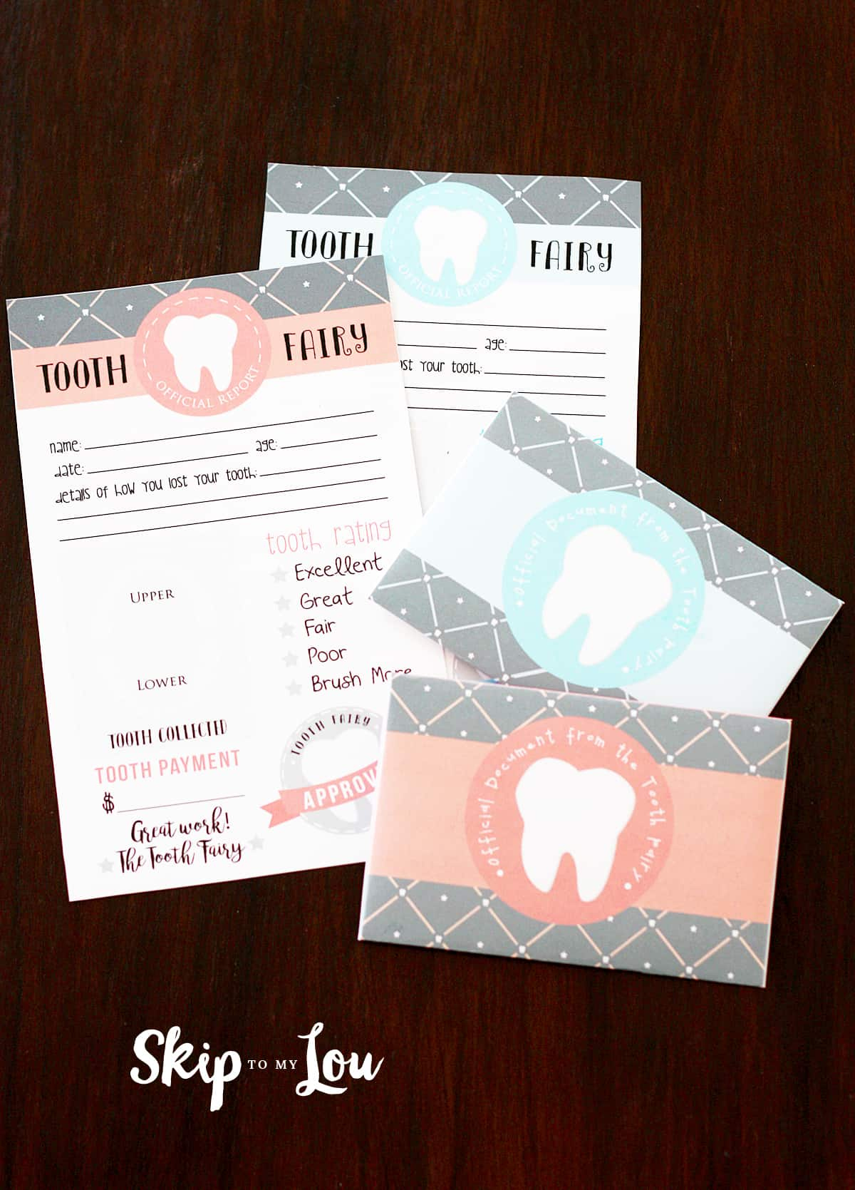 Free Printable Tooth Fairy Letter | Skip To My Lou with regard to Free Printable Tooth Fairy Letter and Envelope