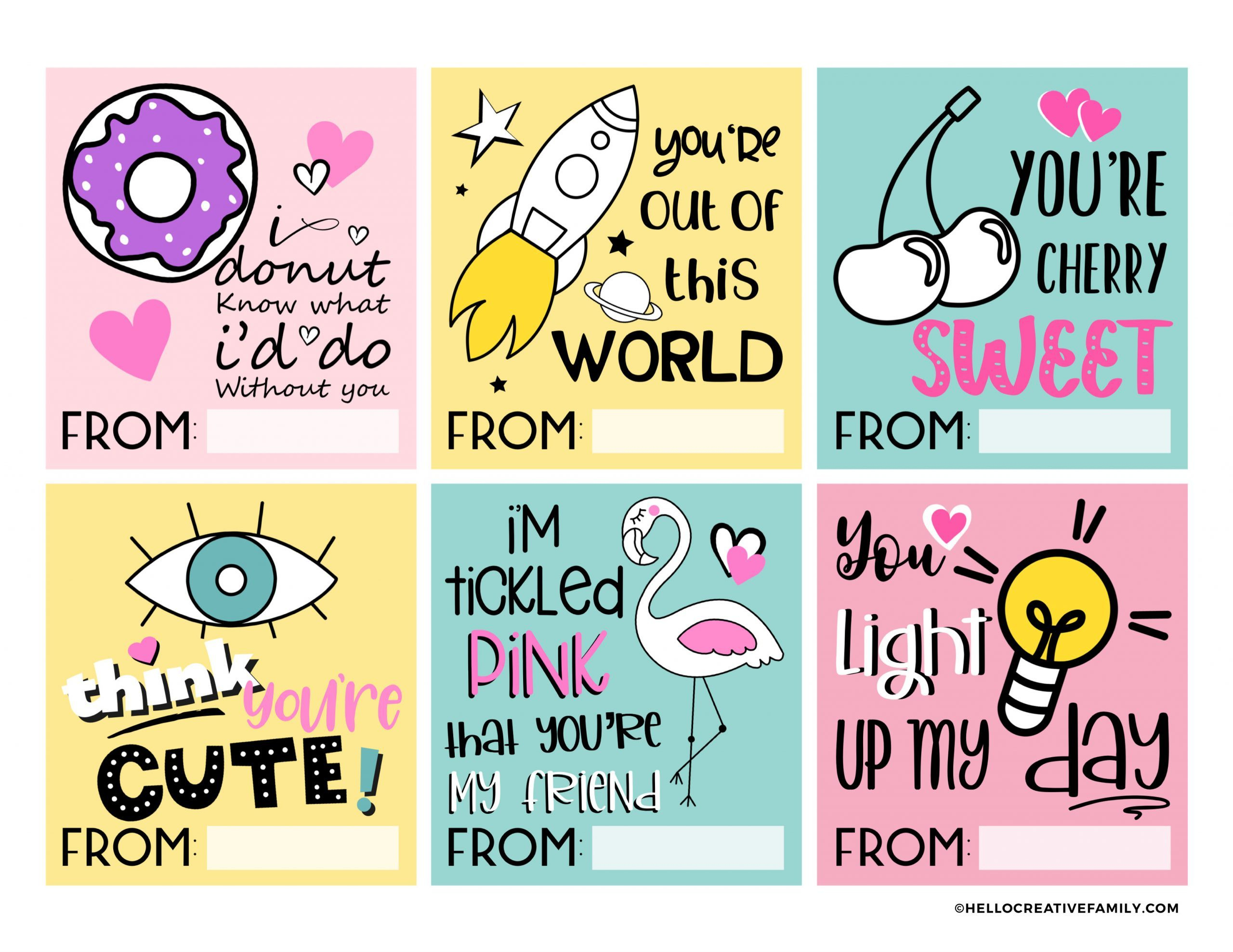 Free Printable Valentine Cards Perfect For Teens And Tweens throughout Free Printable Valentine Cards for Preschoolers