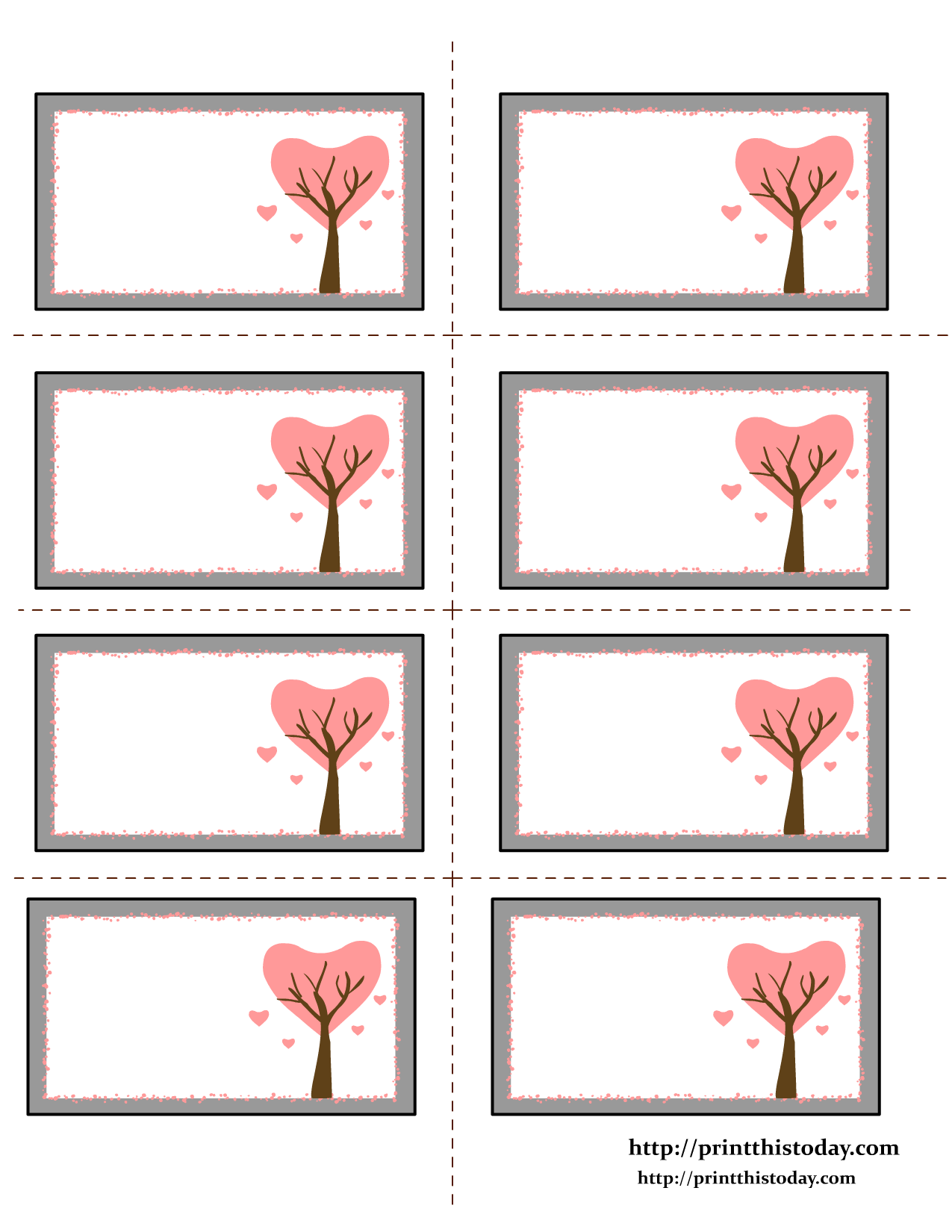 Free Printable Valentine&amp;#039;S Day Labels pertaining to Free Printable Heart Labels