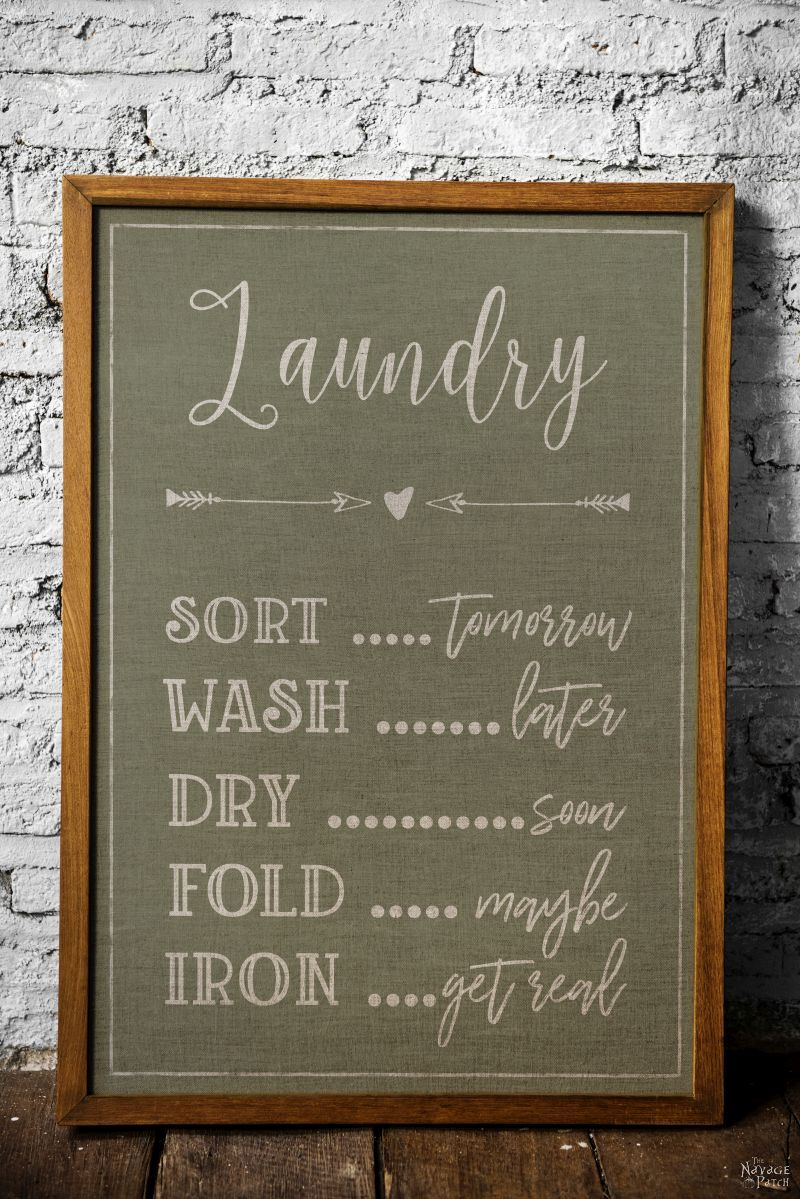 Free Printable Wall Art For Laundry Room - The Navage Patch in Free Printable Laundry Room Signs