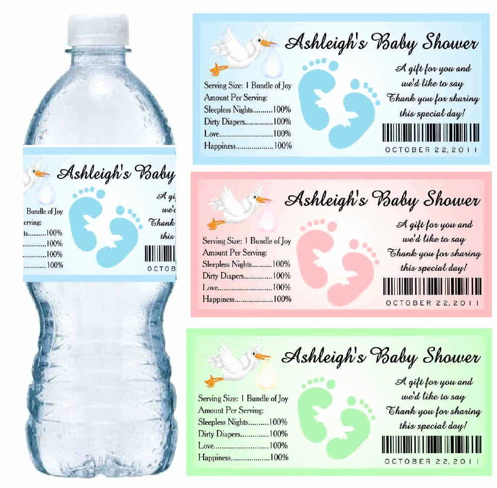 Free Printable Water Bottle Labels For Baby Shower Best Of 30 Baby inside Free Printable Water Bottle Labels For Baby Shower