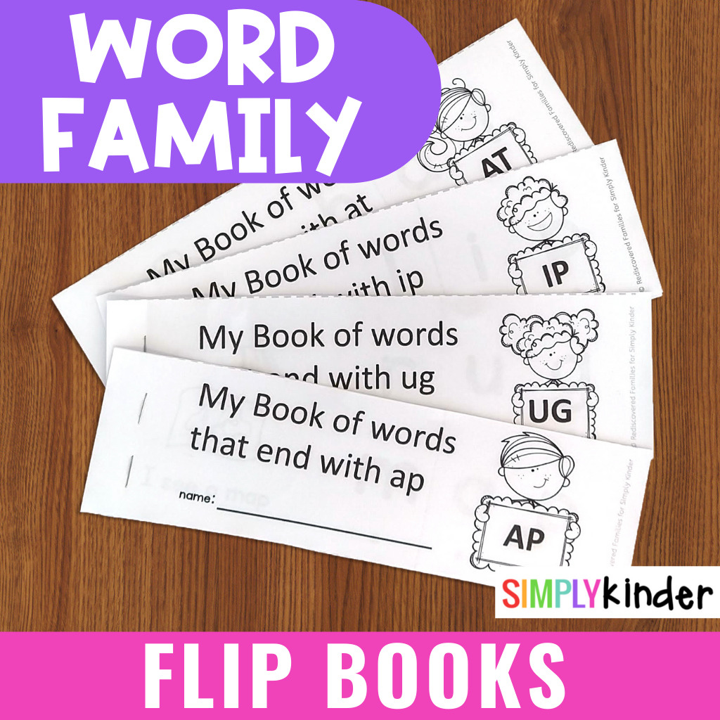 Free Printable Word Family Book Early Readers Will Love - Simply throughout Free Printable Kindergarten Reading Books