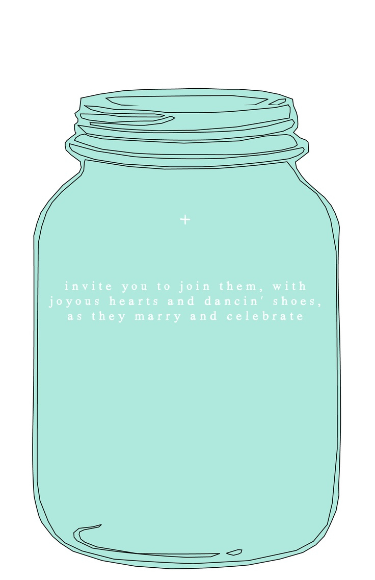 Free Printables - Weddingchicks | Mason Jar Invitations, Free inside Free Printable Mason Jar Invitation Template