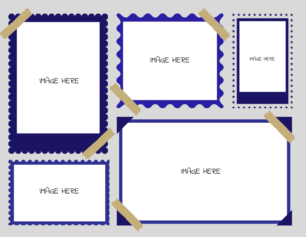 Free Scrapbook Templates &amp;amp; Examples - Edit Online &amp;amp; Download with Free Printable Frames for Scrapbooking