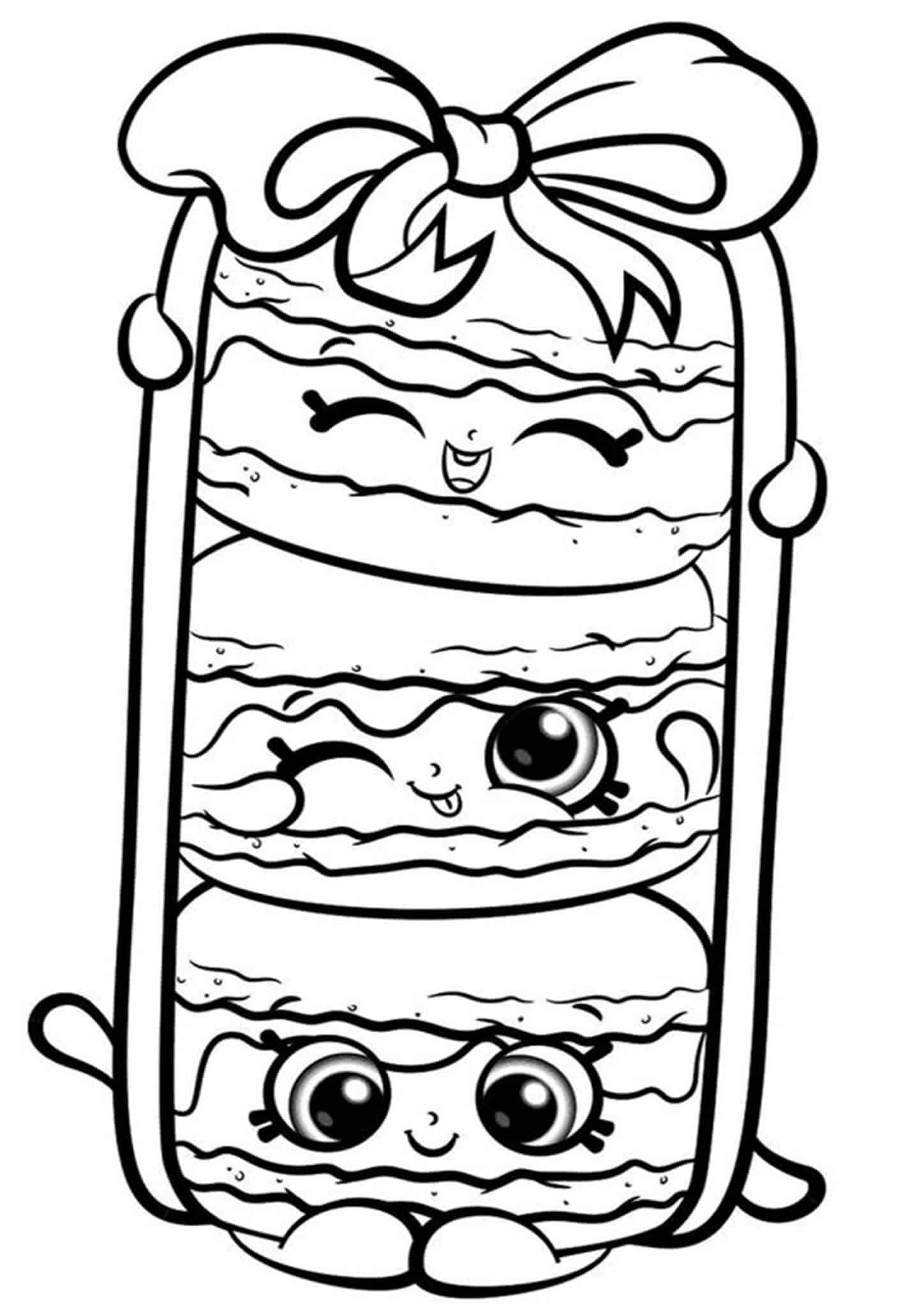 Free Shopkins Coloring Pages regarding Shopkins Coloring Pages Printable Free