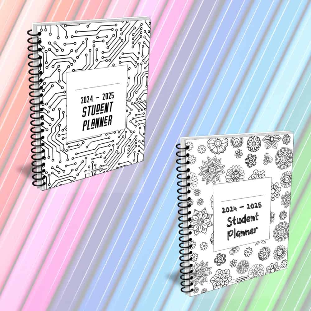 Free Student Planner Printable For The 2024 - 2025 School Year with Free Printable Student Planner 2025