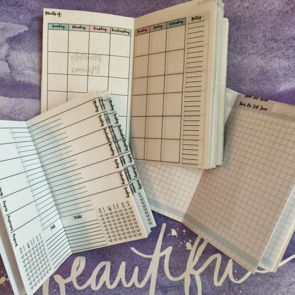 Free Traveler&amp;#039;S Notebook Inserts Printables (Monthly, Weekly throughout Free Printable Traveler&amp;#039;S Notebook Inserts