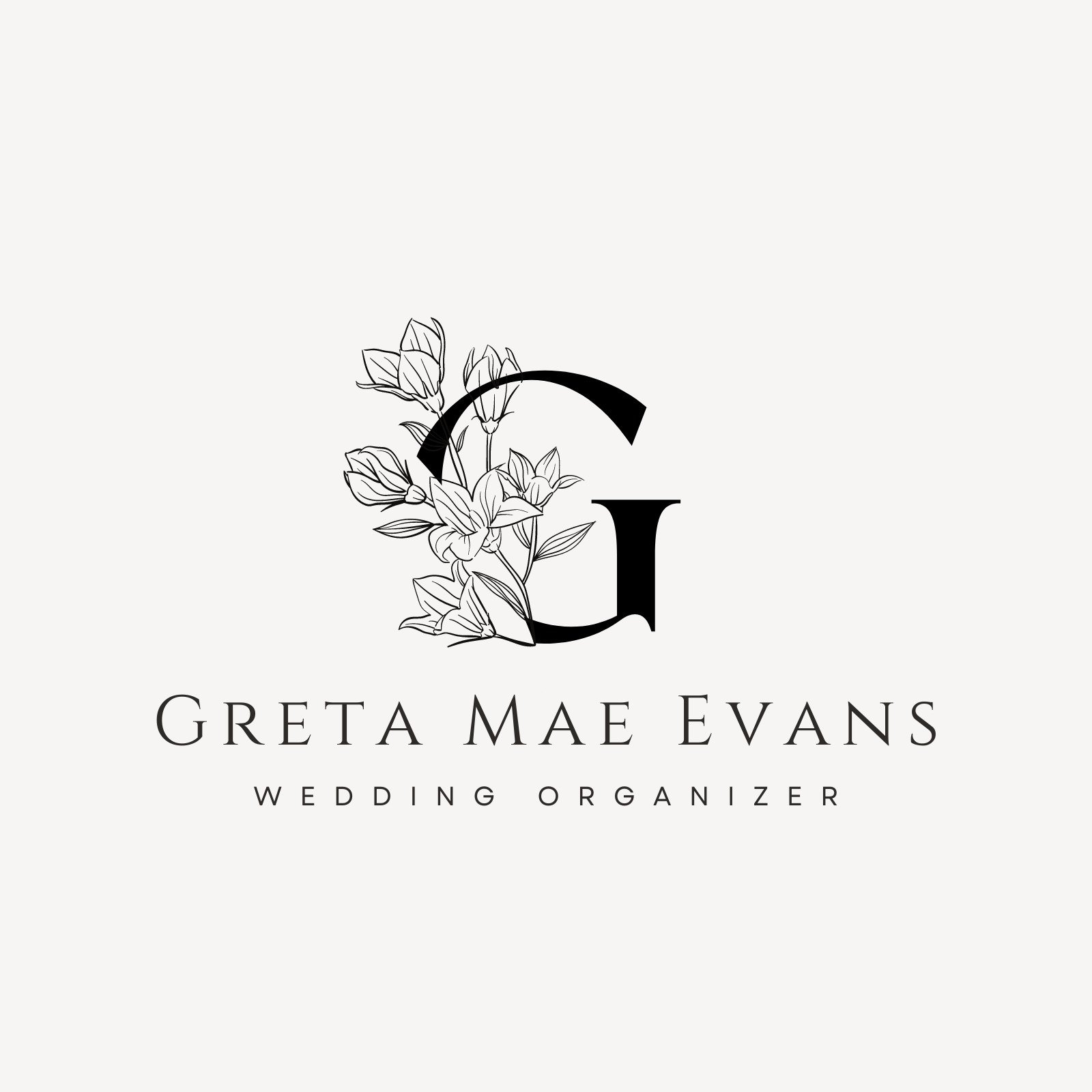 Free Wedding Logo Templates To Customize And Print | Canva in Free Printable Monogram Wedding Invitation Templates