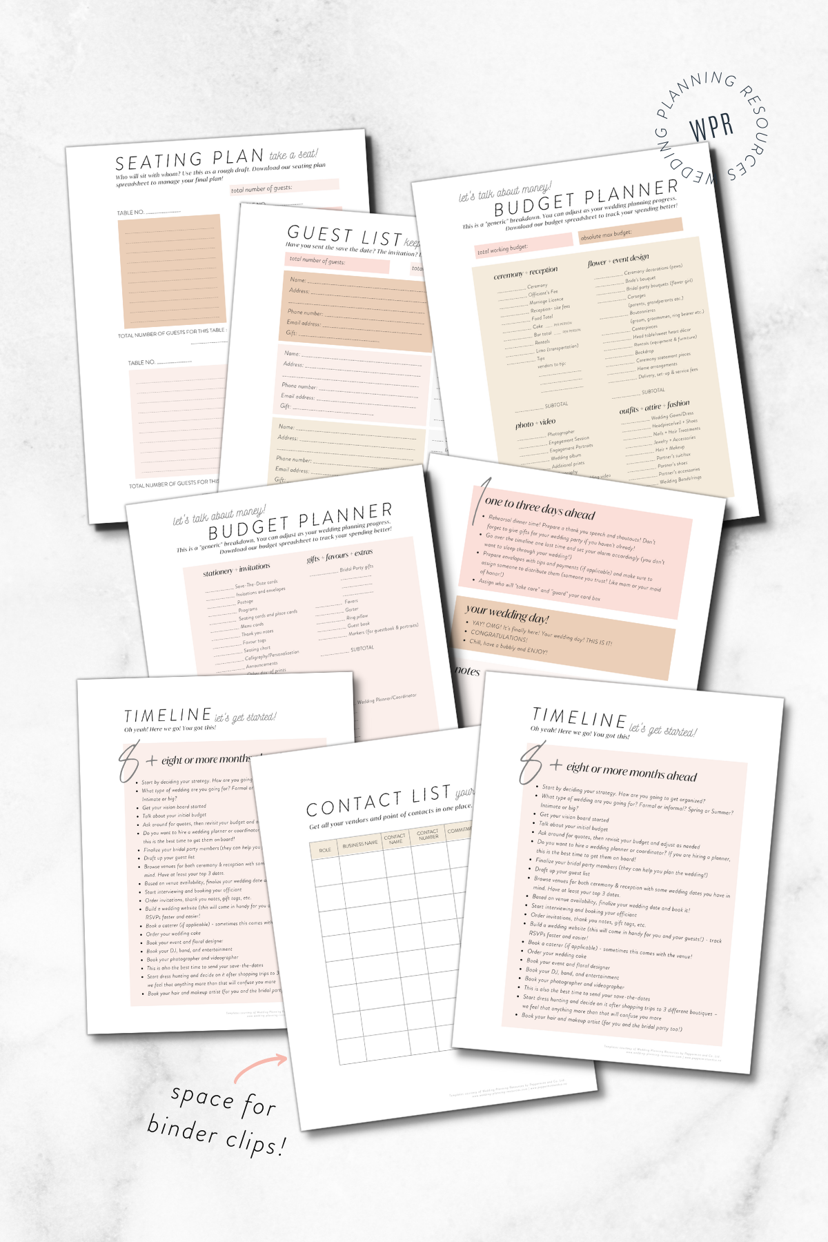 Free Wedding Printables: Wedding Planning Checklist - To Do Pdf in Free Printable Wedding Planner Book Online