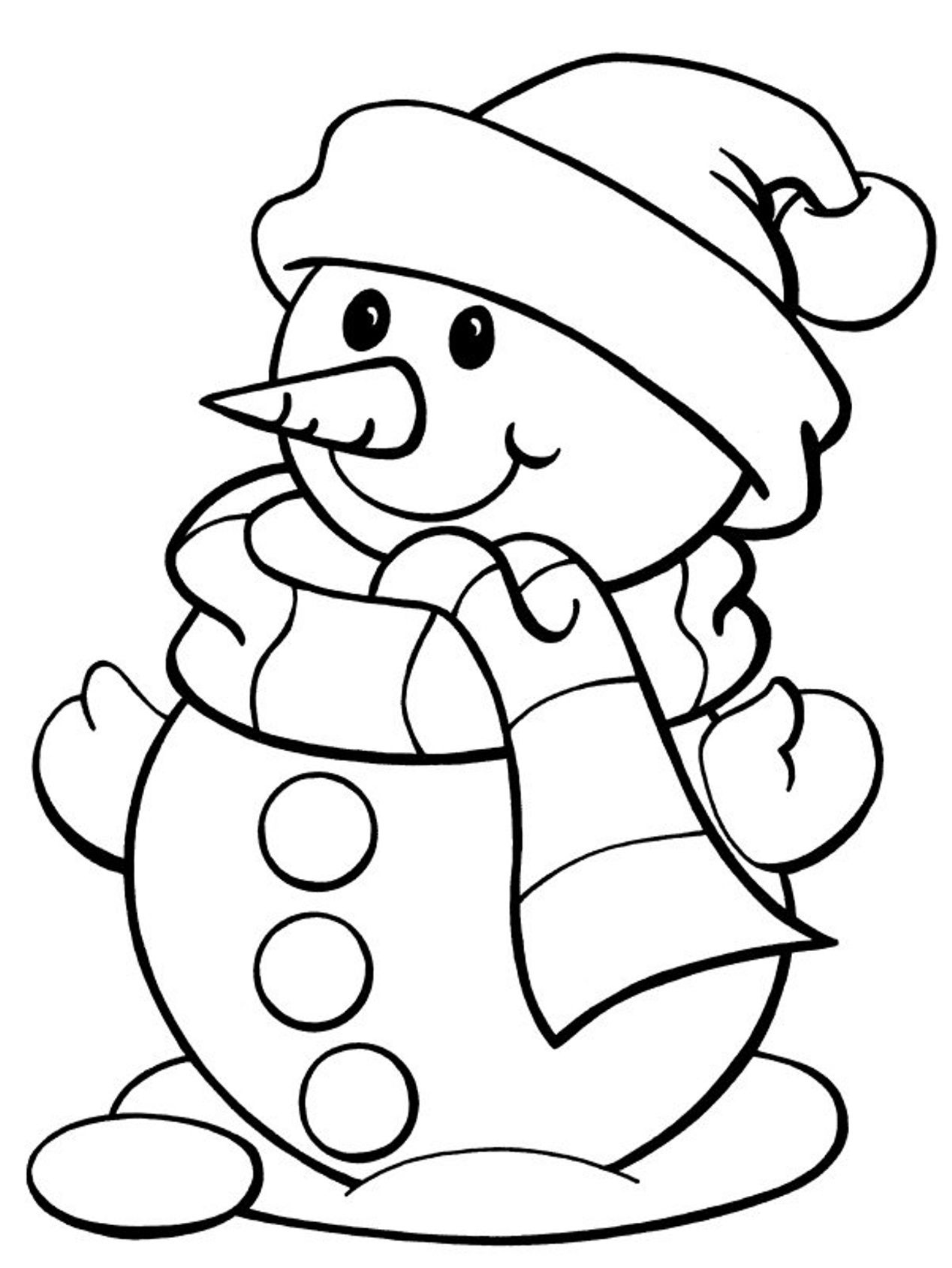 Free Winter Coloring Pages Preschool &amp;amp; Book For Kids. with Free Printable Winter Coloring Pages