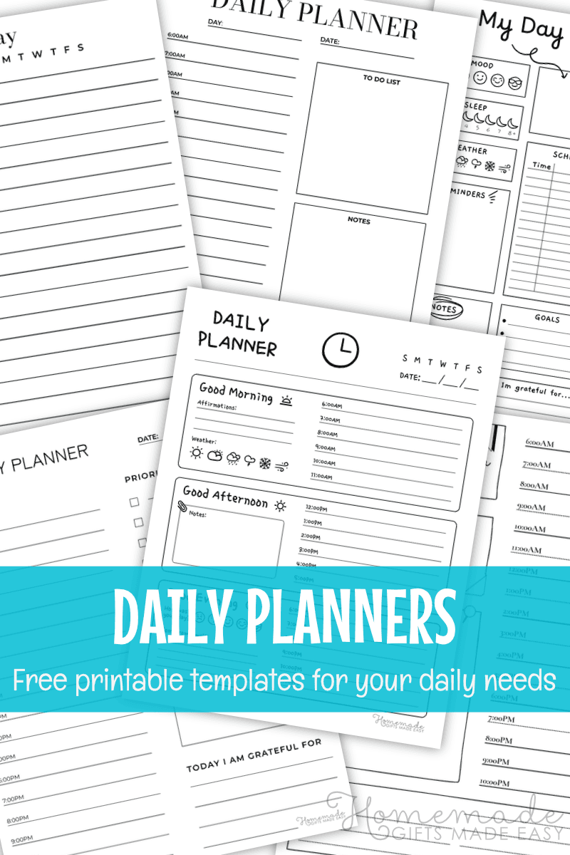 Free Yearly Calendar Printables For 2024, 2025, 2026 And Beyond! regarding Free Printable Daily Planner 2025