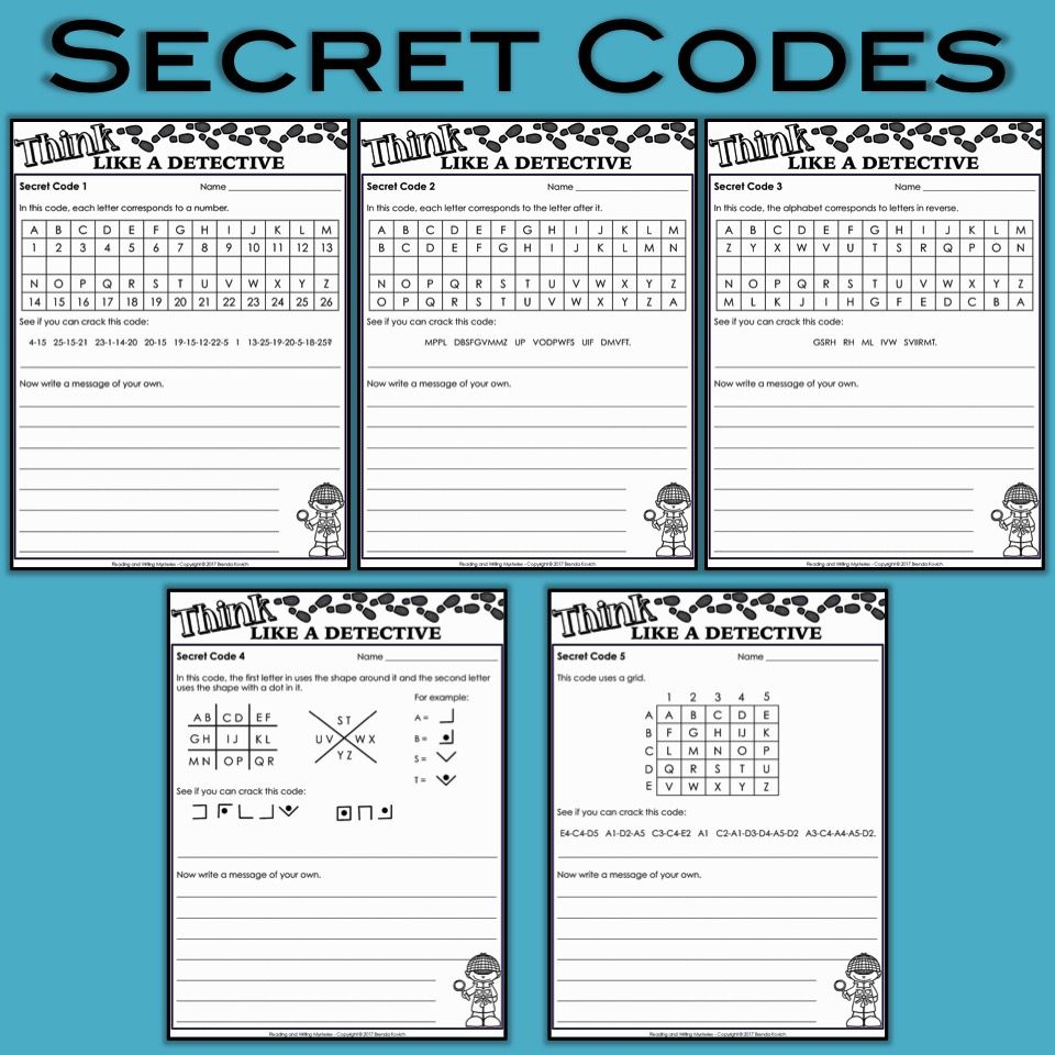 Fun Mystery Unit Activities For Elementary School inside Free Printable Detective Games