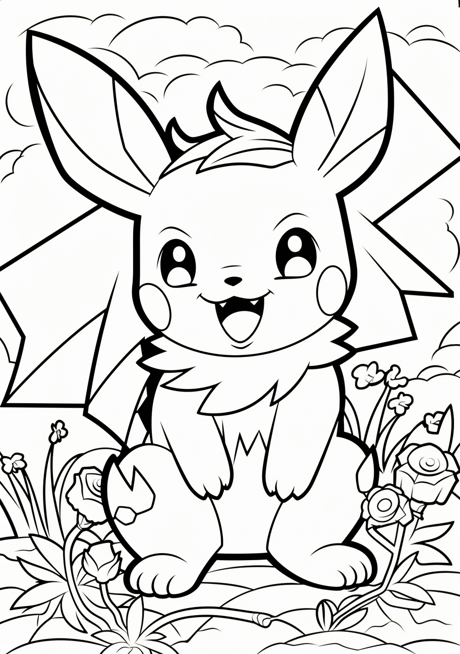 Funny Pokemon Coloring Pages - Drawing Pictures Pokemon Coloring with Free Printable Coloring Pages Pokemon Black White