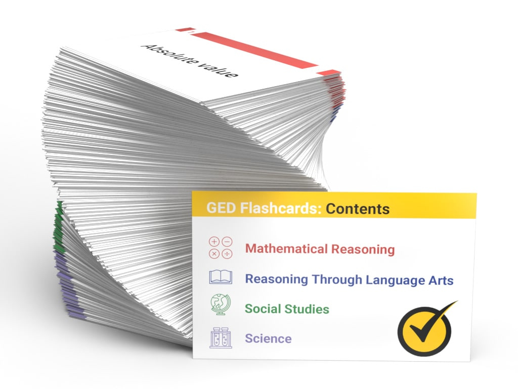 Ged Study Cards [With Ged Practice Questions] with Free Printable Ged Flashcards