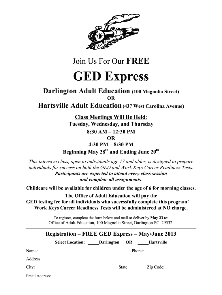 Ged Template - Fill Online, Printable, Fillable, Blank | Pdffiller regarding Free Printable Ged Certificate