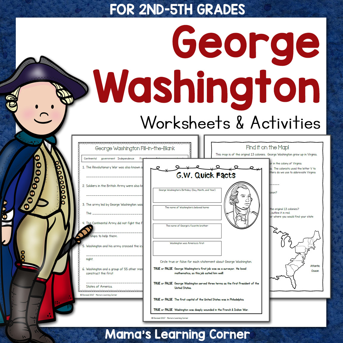 George Washington Worksheets - Mamas Learning Corner pertaining to Free Printable George Washington Worksheets