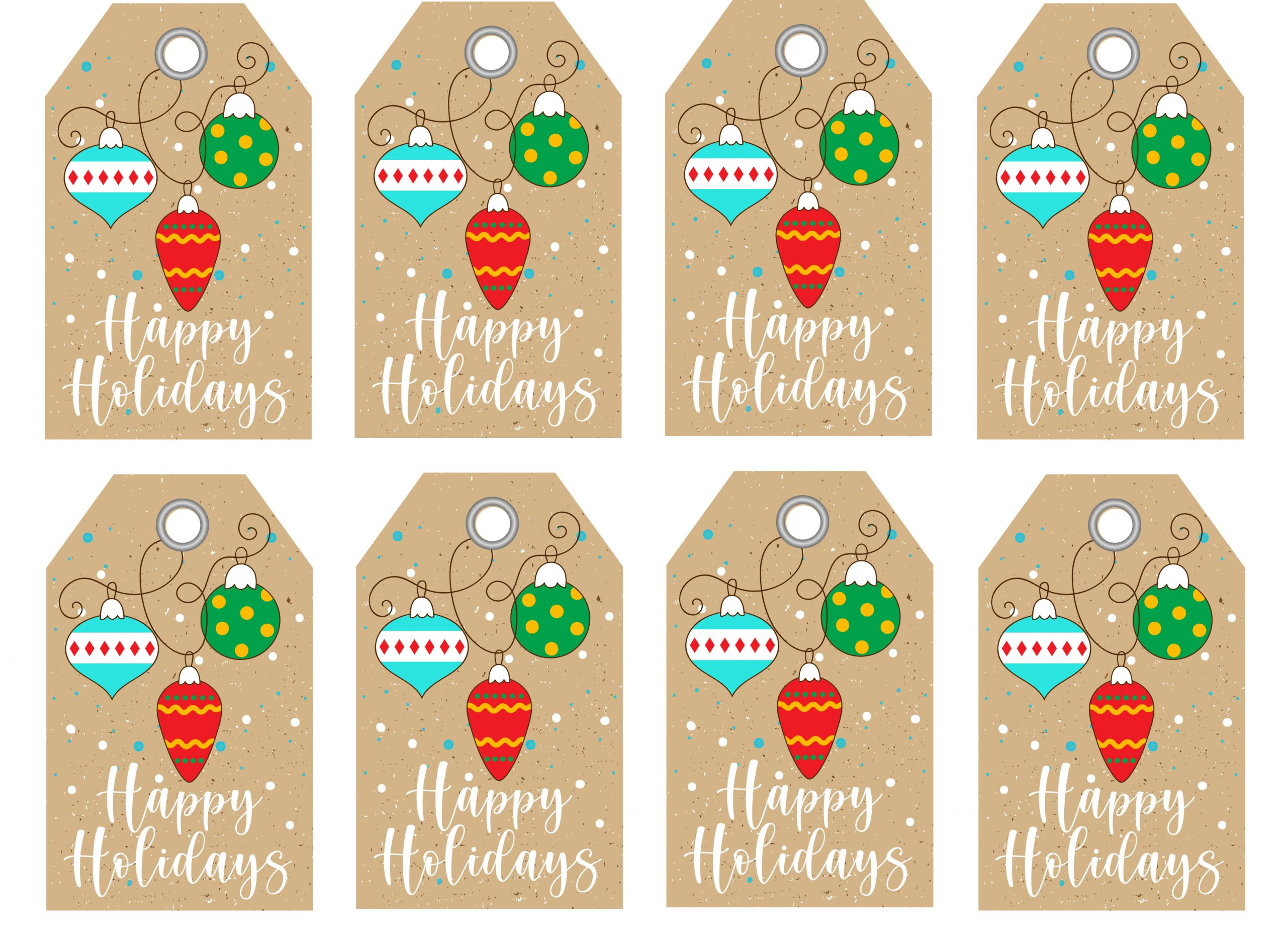 Get Free Printable Gift Tags – Texas Farm Bureau – Table Top pertaining to Free Printable Holiday Gift Labels