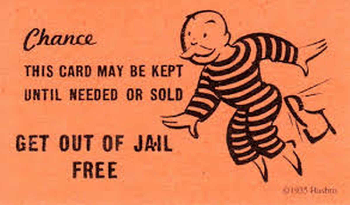 Get Out Of Jail Clipart With Get Out Of Jail Free Card Template regarding Get Out Of Jail Free Card Printable