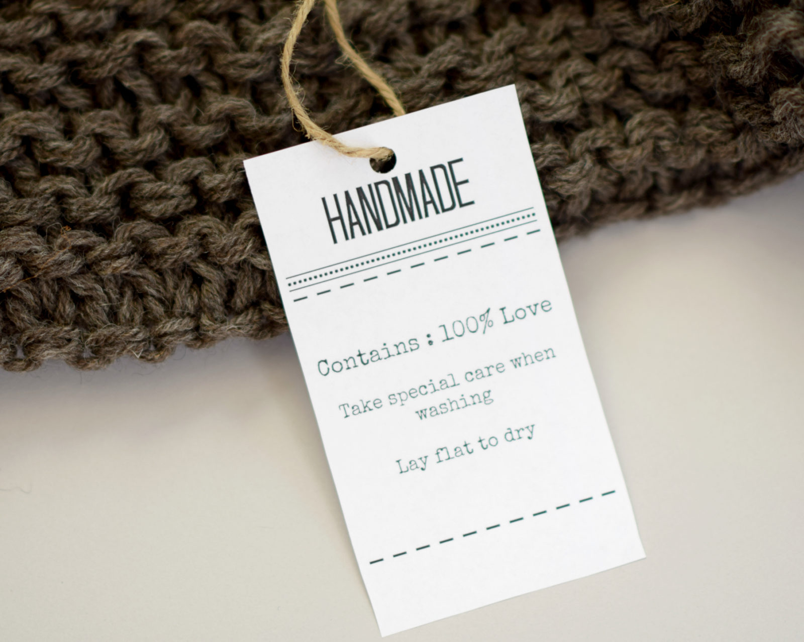 Gift Labels And Tags For Handmade Items – Mama In A Stitch in Free Printable Knitting Labels