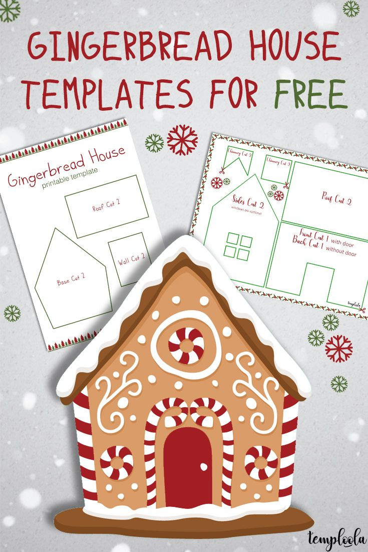 Gingerbread House Template | Free Printable Pdf pertaining to Free Gingerbread House Printables