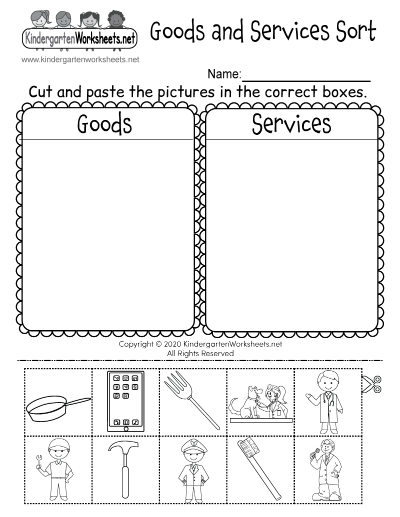 Goods And Services Worksheet - Free Printable, Digital, &amp;amp; Pdf with Free Printable Worksheets for 2nd Grade Social Studies