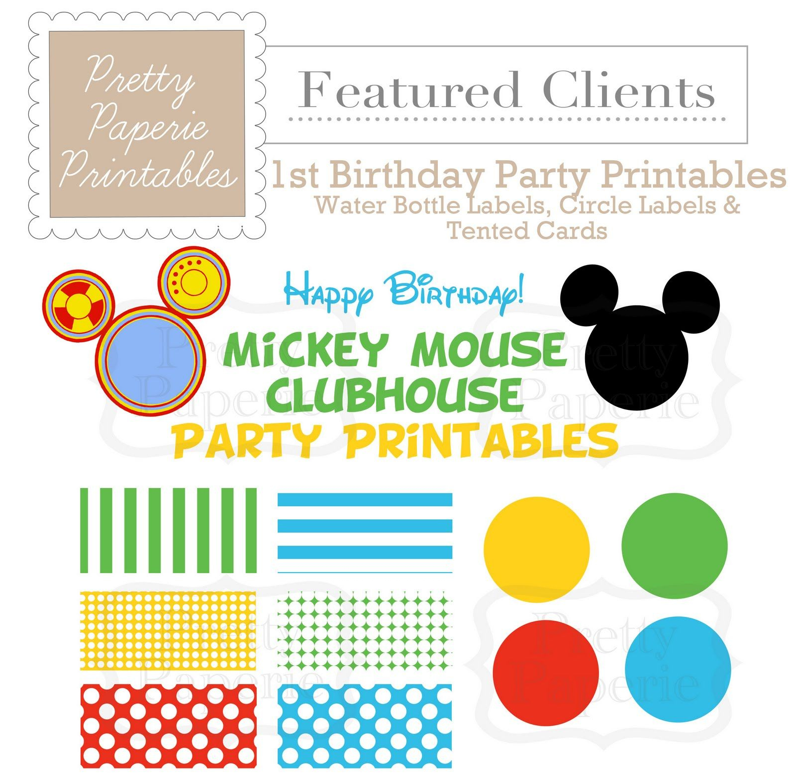 Google Image Result For Http://3.Bp.blogspot/-Tquz5Nl4Wwe pertaining to Mickey Mouse Clubhouse Free Printables