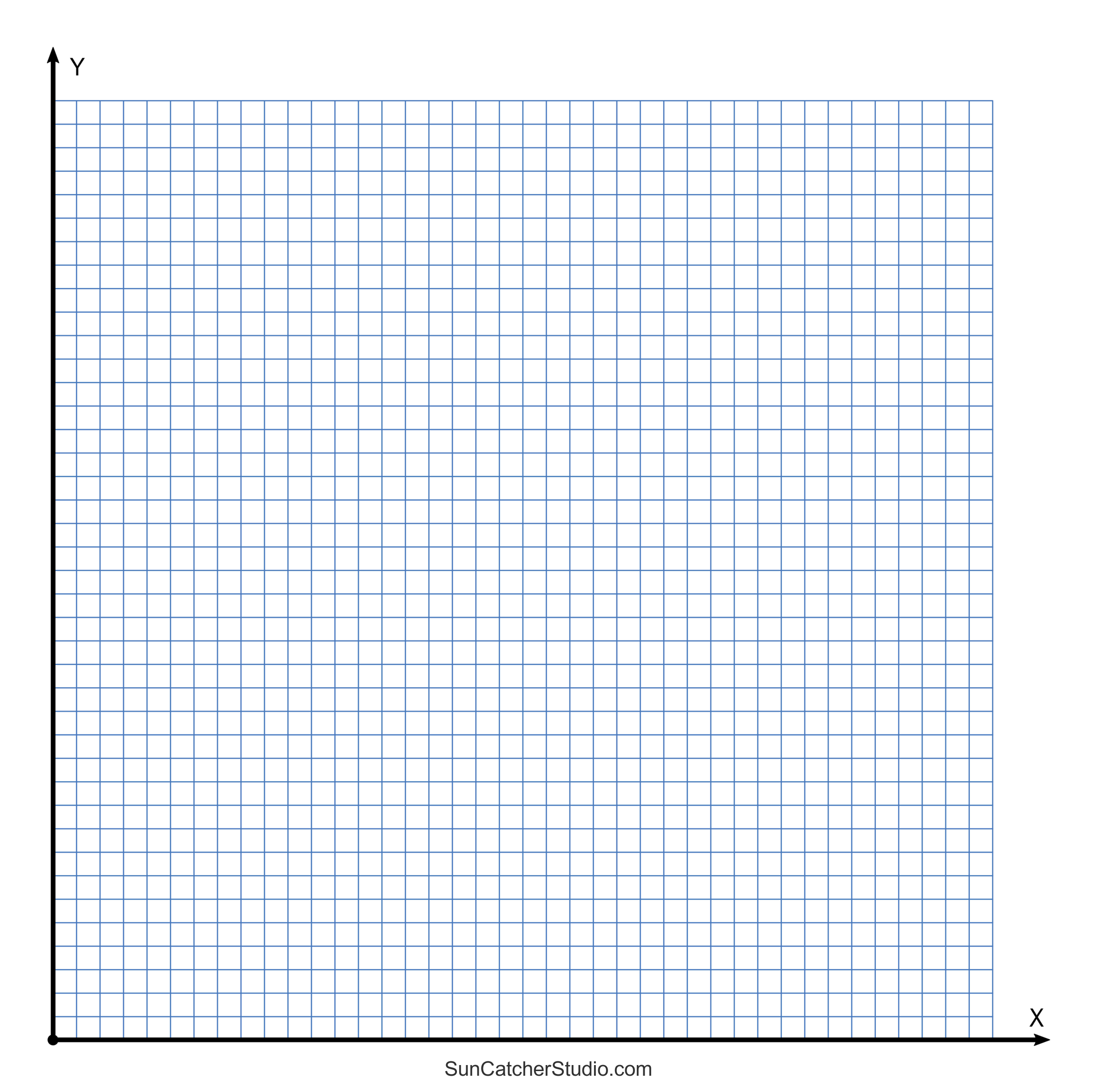 Grid Paper (Printable 4 Quadrant Coordinate Graph Paper Templates intended for Free Printable Graph Paper For Elementary Students