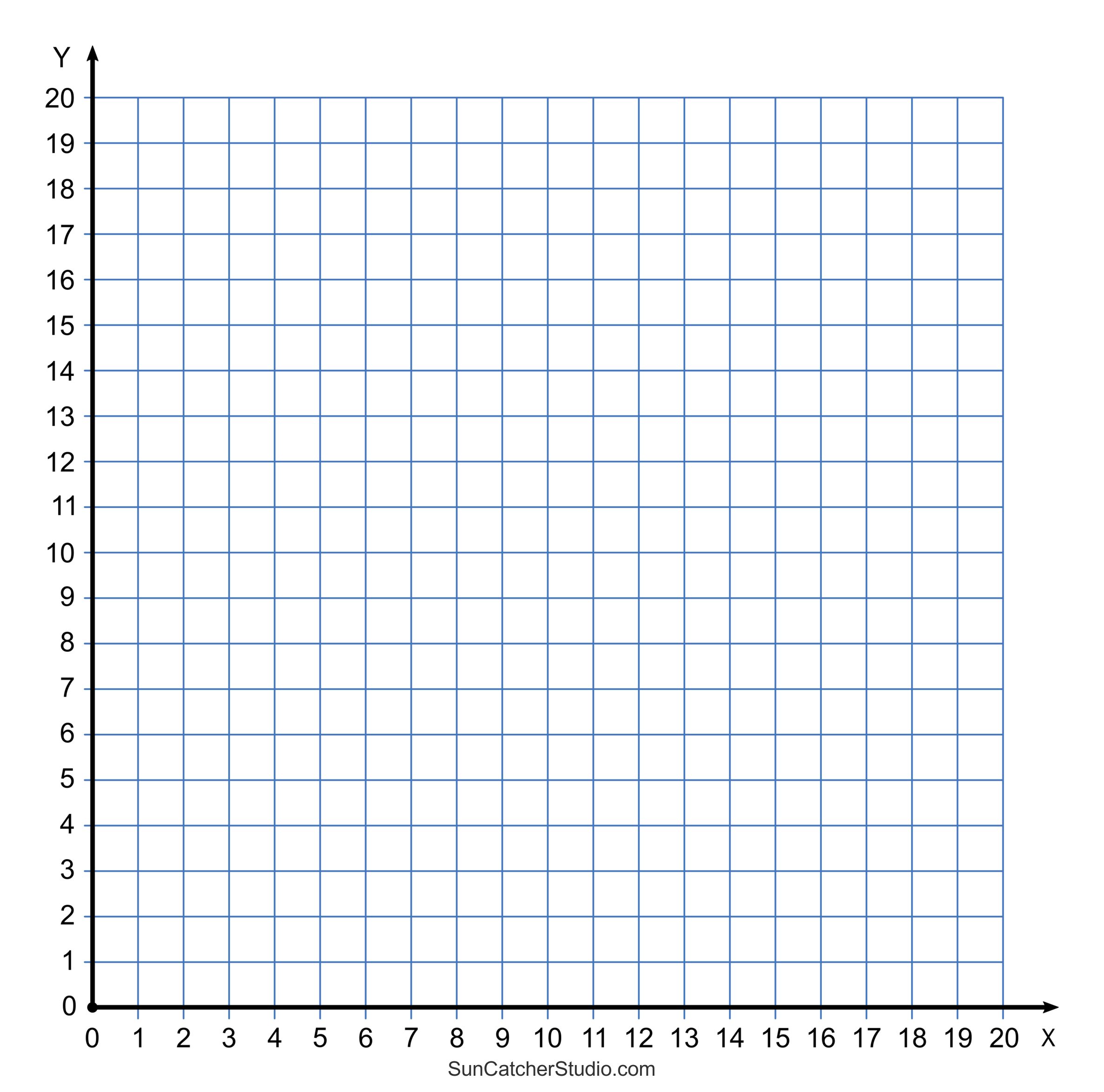Grid Paper (Printable 4 Quadrant Coordinate Graph Paper Templates with Free Printable Graph Paper With Numbers