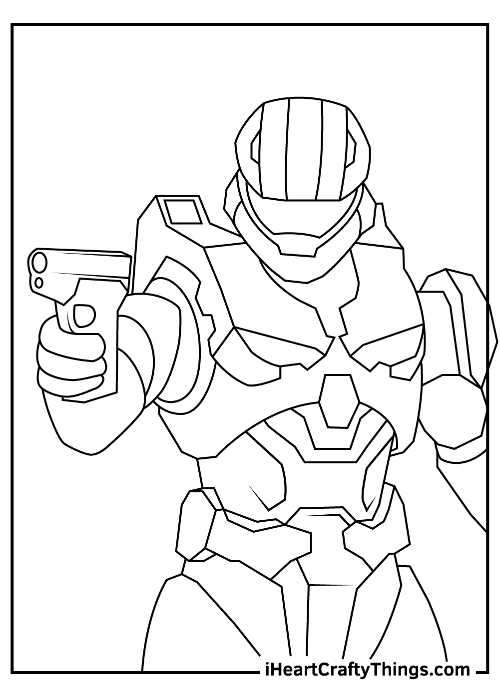 Halo Coloring Pages (100% Free Printables) regarding Free Printable Halo Coloring Pages