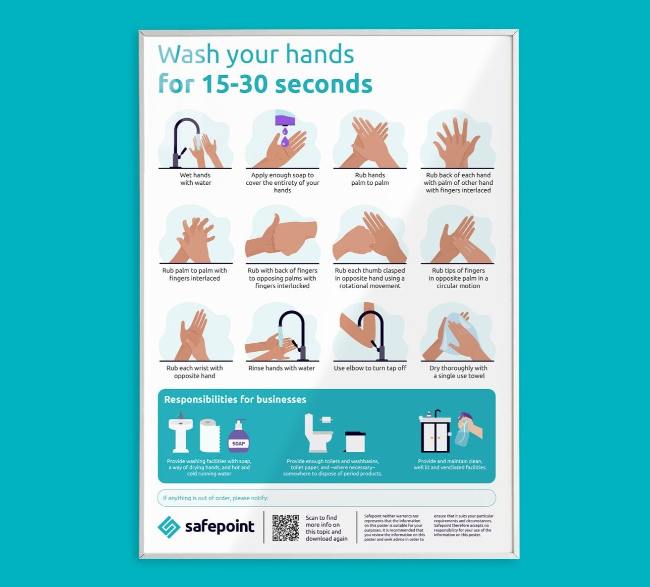 Hand Washing Health And Safety (Free Posters!) | Safepoint Lone in Free Printable Hand Washing Posters