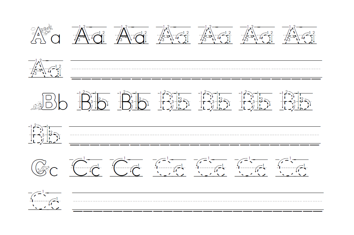 Handwriting Practice Sheets - Free Handwriting Worksheets - 3 Styles throughout Free Printable Worksheets Handwriting Practice