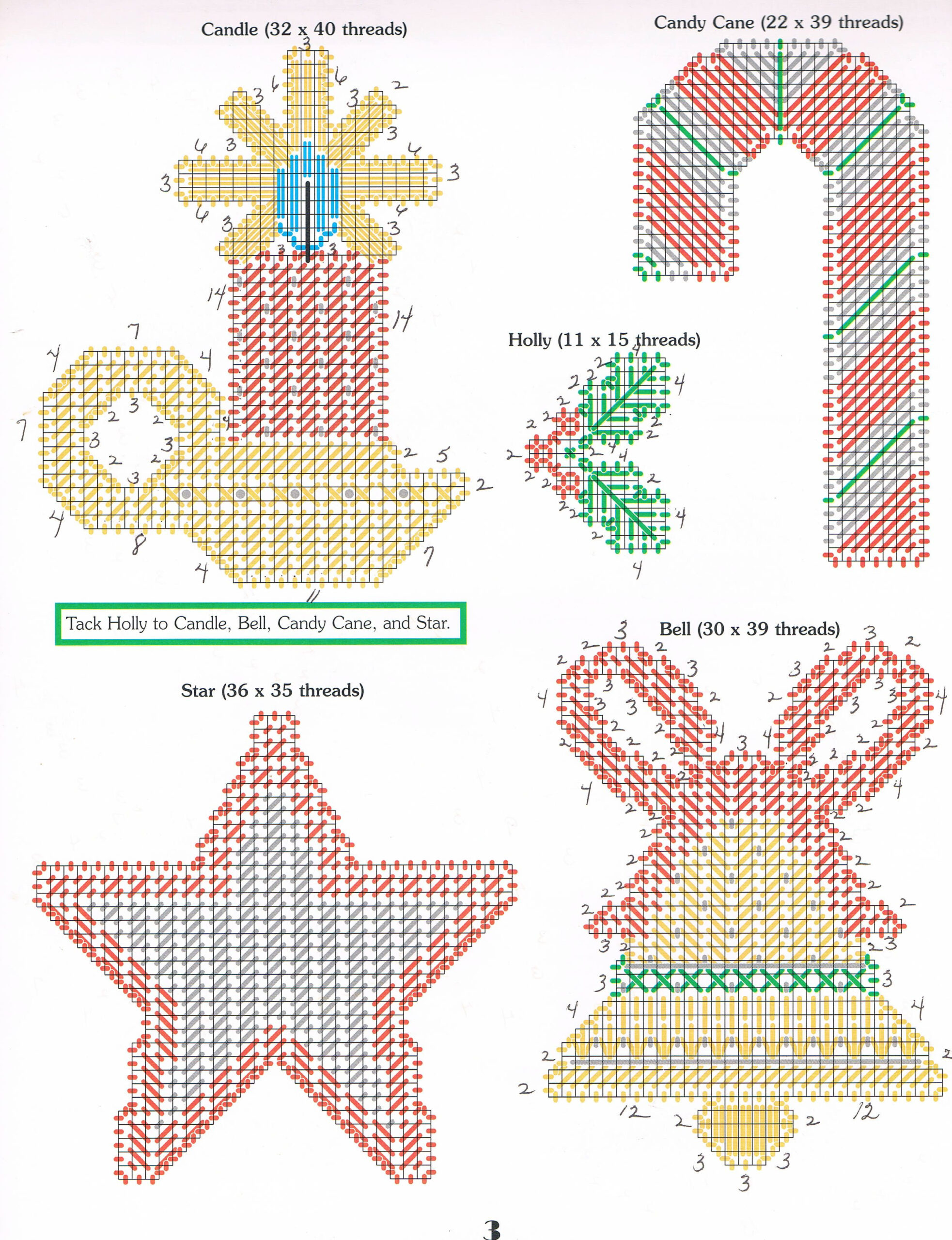 Happy Holiday Trims 3/6 | Plastic Canvas Patterns, Plastic Canvas inside Free Printable Plastic Canvas Christmas Patterns